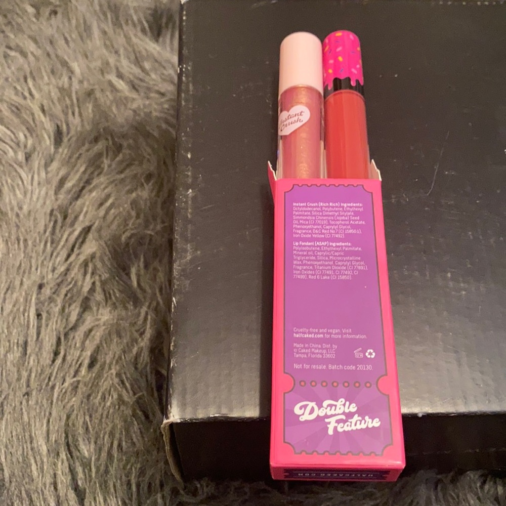 New ,never opened , Half Baked dual lip fondant and gloss set, makeup